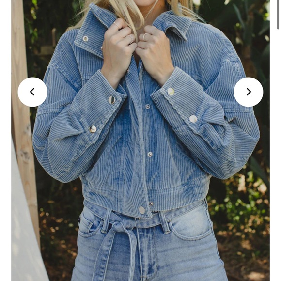 KanCan Jackets & Blazers - Kancan cropped bomber jacket